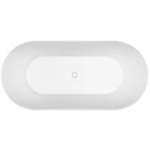 Bronte 1500mm Acrylic Oval Freestanding Bath